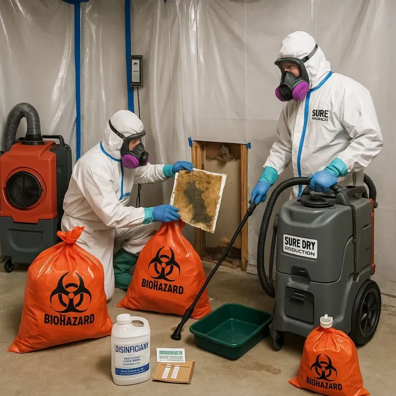 Contaminated Water Handling Protocols process in Leo-Cedarville, IN